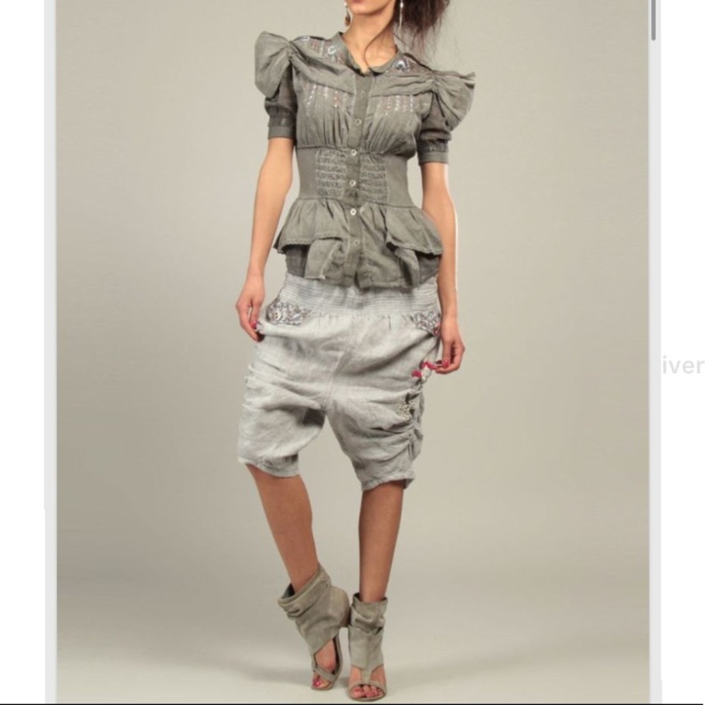 ANVRDIE Ladies Baggy Harem Capris